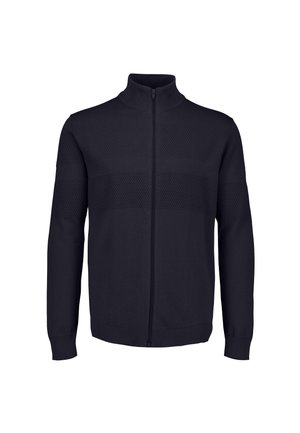 ZIP THROUGH - Cardigan - navy
