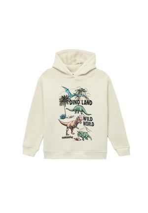 PRINTED - Sweat à capuche - beige