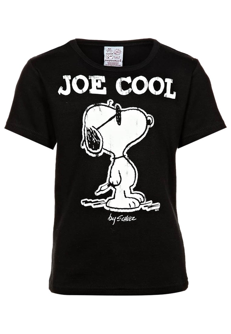 LOGOSHIRT PEANUTS JOE COOL TShirt print black Zalando.de