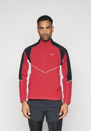RETRO TRACK - Giacca a vento - team crimson/black/summit white/reflective silver-coloured