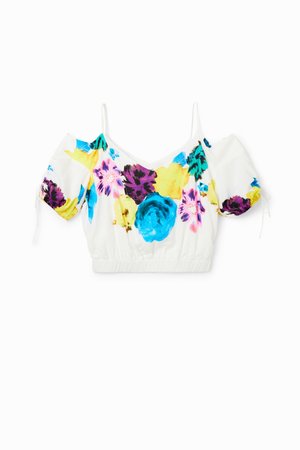 Desigual BLUS BERNADETTE - Viršus - white