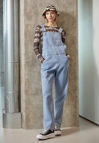 Carhartt WIP OVERALL STRAIGHT - Jeans Latzhosen - blue
