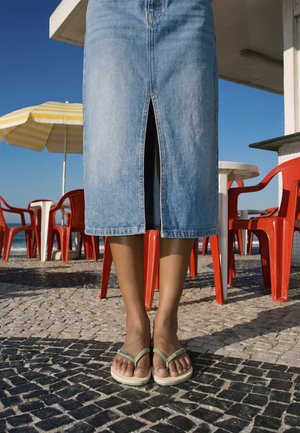 Havaianas, TOP POINT FUSION - Badesandaler - smoke green buttercream