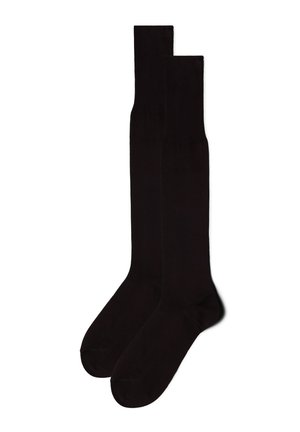 LANGE - Knæstrømper - marrone