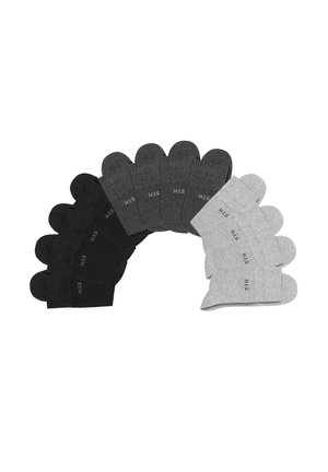 H.I.S H.I.S SOCKEN 12 PACK - Socken - x schwarz/x anthrazit melange/x grau melange