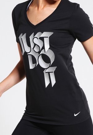 T-shirt imprimé - black