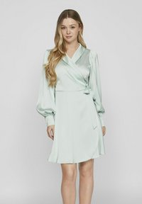 VILA VIENNA RAVENNA  WRAP NOOS - Jurk - surf spray