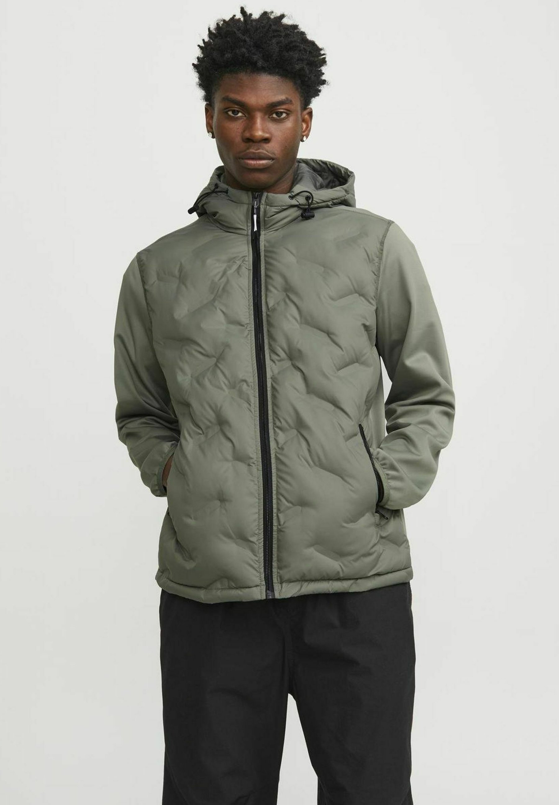 Jack & Jones PREMIUM JPRBLAHUDSON HYBRID JACKET - Giacca Da Mezza Stagione Black Jam22t0c4 Q11