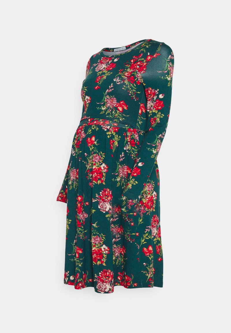 Anna Field MAMA Jerseyjurk donkergroen Anna Field MAMA Jerseyjurk donkergroen