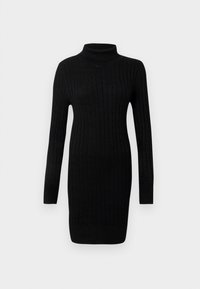 ONLLOUIS ROLLNECK DRESS - Strickkleid - black