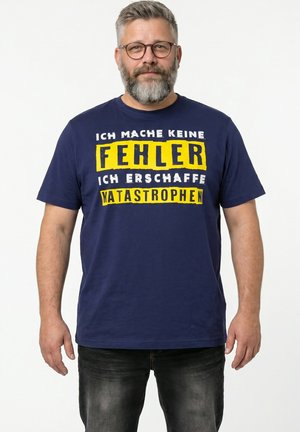 Men Plus - T-shirt z nadrukiem