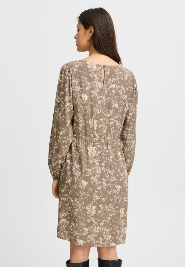 FRFLOWY - Day dress - walnut aop aof3