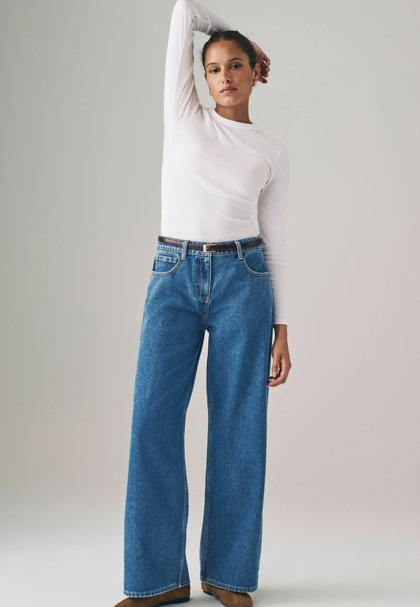 2 PACK  WIDE LEG  - Flared Jeans