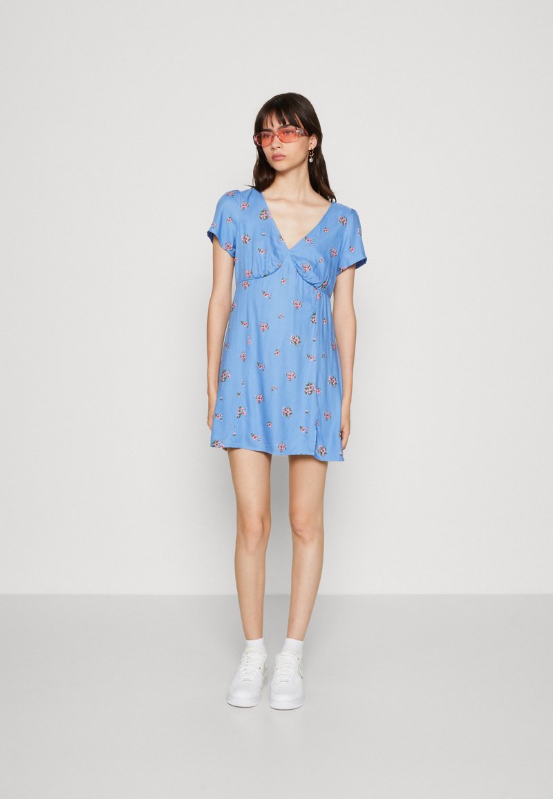 American Eagle SLIM MINI - Day dress - blue - Zalando.ie