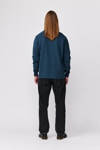 Makia UNI LONG SLEEVE - Majica z dolgimi rokavi - carbon blue
