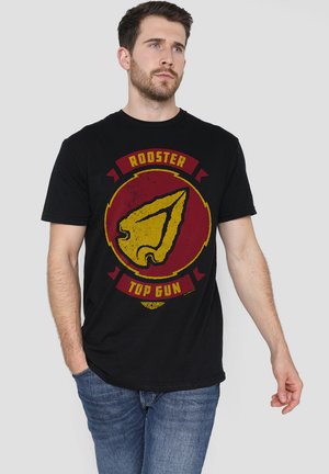 TOP GUN MAVERICK ROOSTER CALL SIGN - T-Shirt print - black