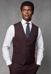 Next TEXTURED REGULAR FIT - Vest - red
