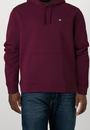 Jersey con capucha - bordeaux