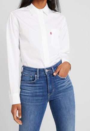 Overhemdblouse - white