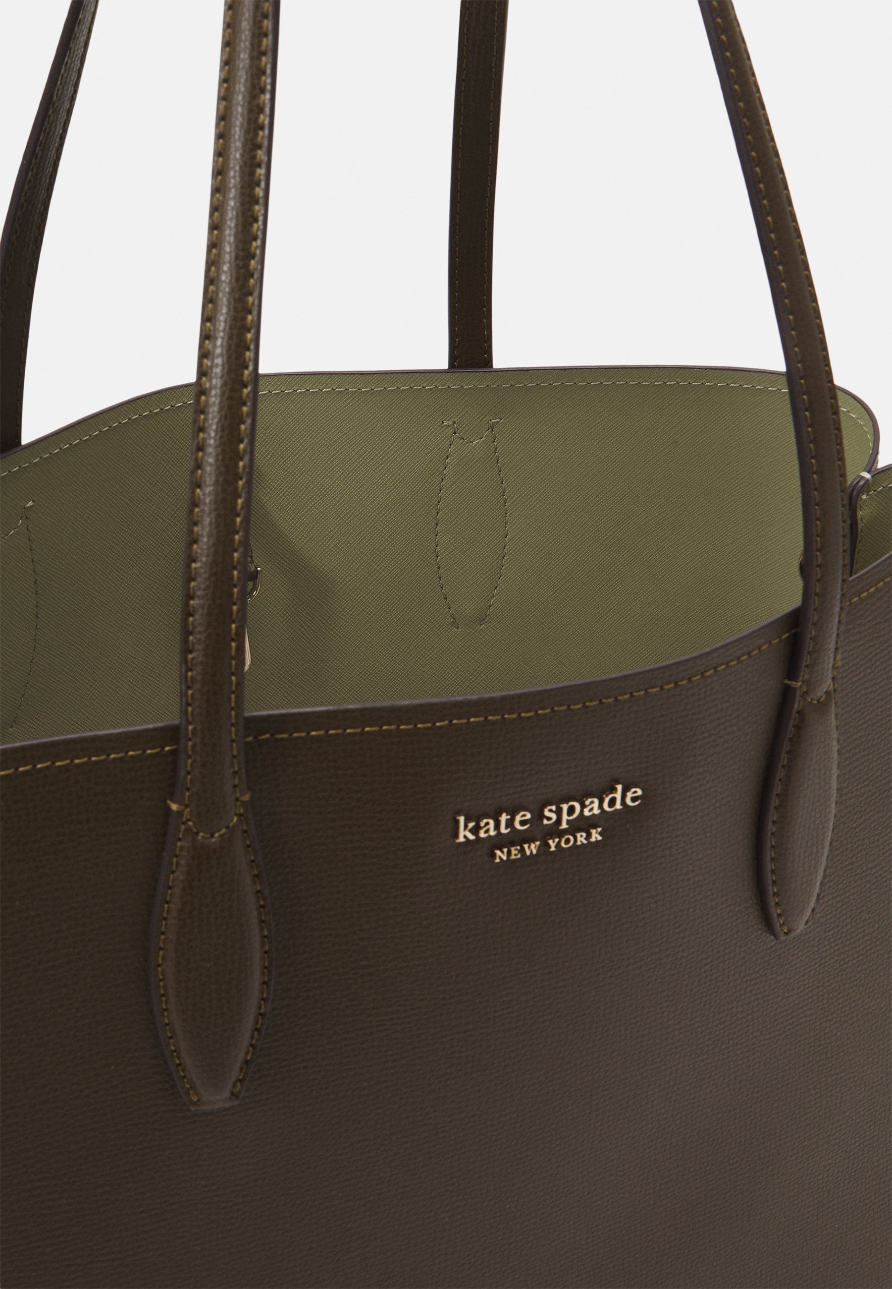 dark green kate spade purse