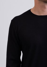 CASH-MERE RUNDHALS  - Maglione - schwarz