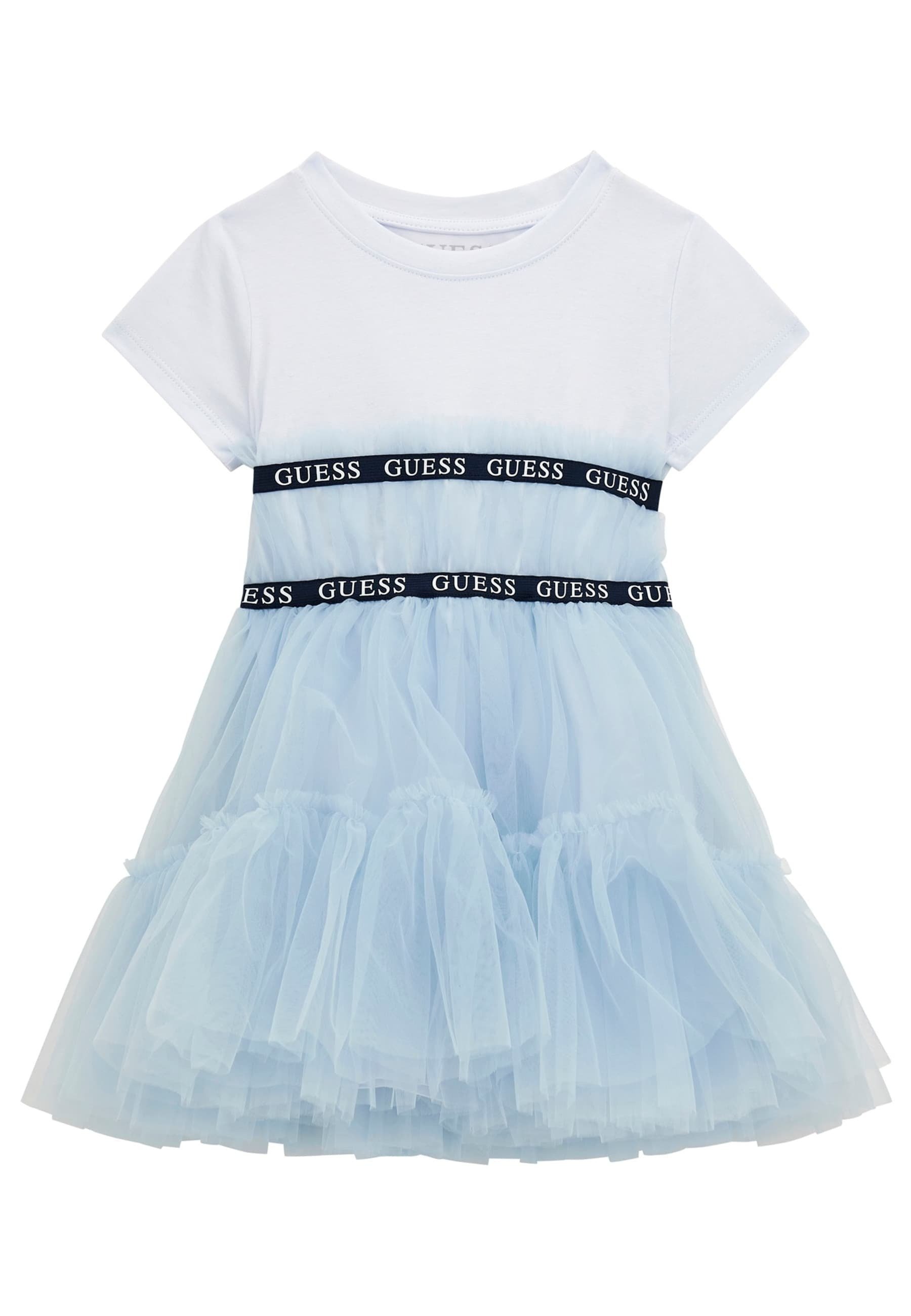 Vestito Guess Bambina Tulle Vestiti Battesimo Bimba Abbigliamento