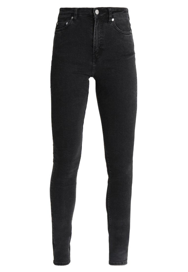 Weekday Slim fit jeans zwart denim/blackdenim