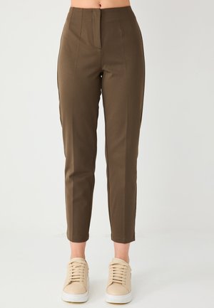 Pantalon classique - bronze khaki