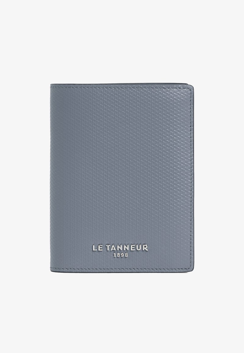 Le Tanneur VERTICAL ZIPPÉ 2 VOLETS EMILE MONOGRAMME - Monedero - grey