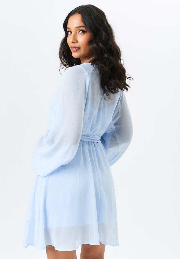 LONG SLEEVE FOIL MINI - Day dress3