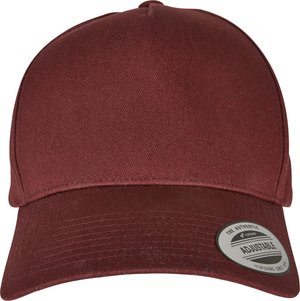 Flexfit 5-PANEL CURVED SNAPBACK - Caps - burgundy