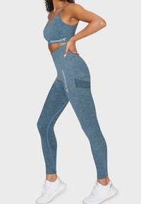 SQUATPROOF Leggings - Byxor - blue
