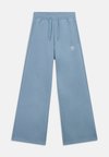 WIDE LEG PANTS JUNIOR - Calças de fato de treino - tactile blue/white