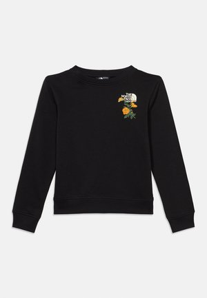 The North Face, FLORA RELAXED CREW GRAPHIC - Felpa - black