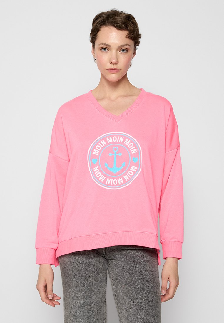 zwillingsherz Sweater donkerroze zwillingsherz Sweater donkerroze