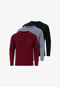 Unausgewählt, black burgundy blue