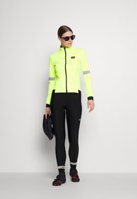 Gore Wear GORE® WEAR PROGRESS THERMO - Leggings - black/neon yellow