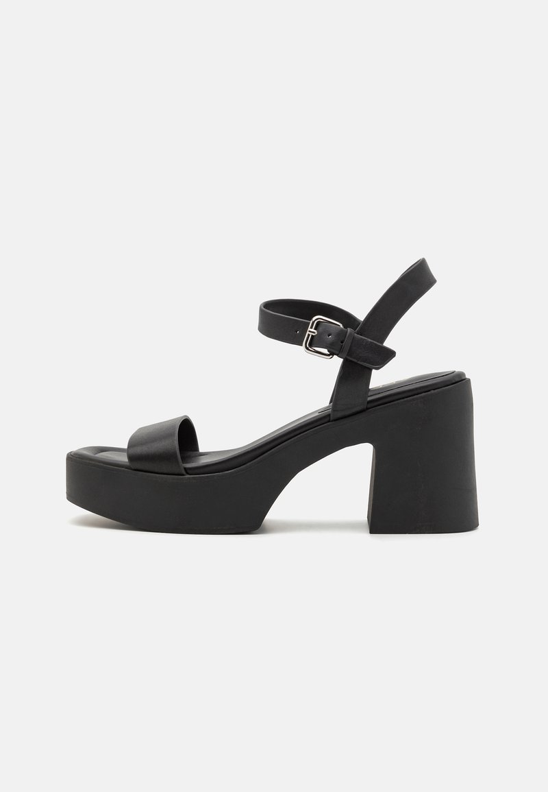 ALDO CELIE - Sandali con tacco - black