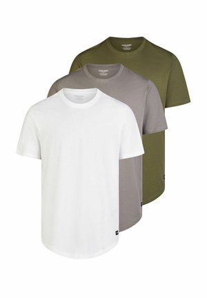 3 PACK - Camiseta básica - pack white castlerock forest night