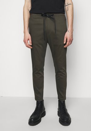 JEGER - Trousers - mottled olive