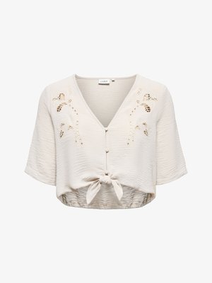 ONLY MATERNITY, BLOUSE OLMEVALOU BLOUSE - Bluse - pumice stone