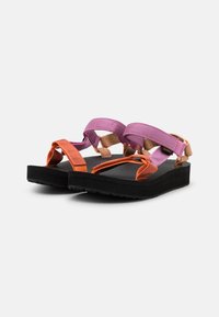 Teva MIDFORM UNIVERSAL - Outdoorsandalen - metallic pink/multi-coloured