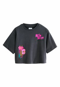 Niet geselecteerd, black bright floral