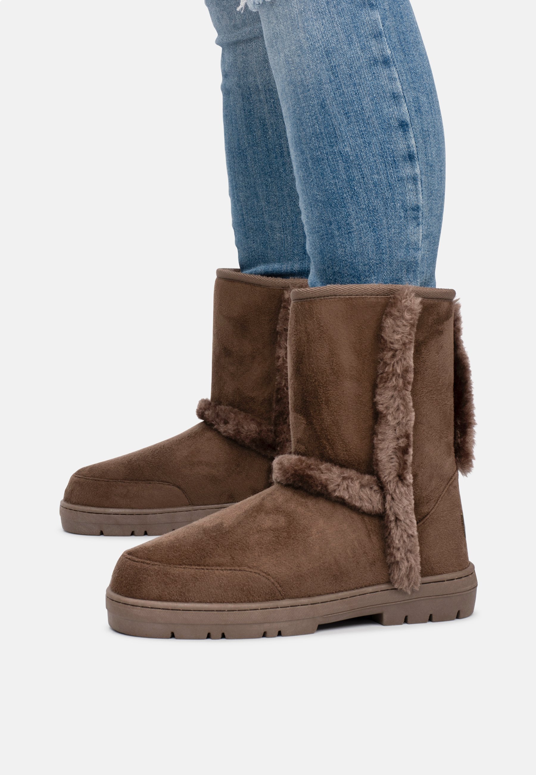 Posh by Poelman ELLA GERRY - Snowboots - dark brown/donkerbruin - Zalando.nl