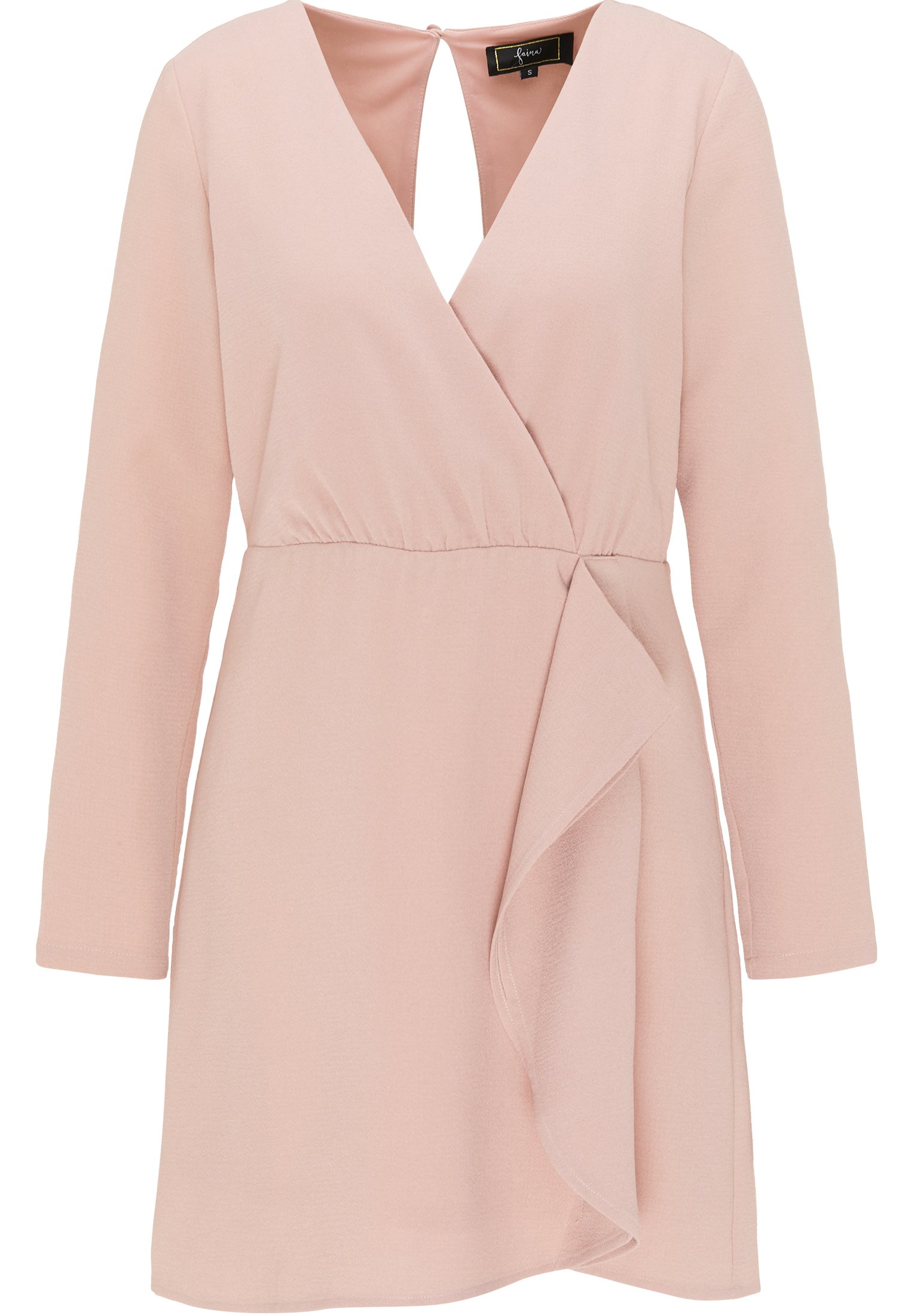 faina Jurk - nude/donkerroze - Zalando.nl