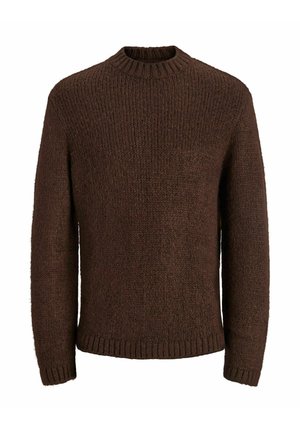 Jack & Jones, KNITTED PULLOVER PLAIN KNITTED PULLOVER - Striktrøje - java