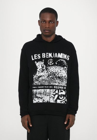 Les Benjamins HOODIE - Sweatshirt - black