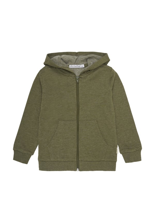 MISWEAT 2 PACK - Zip-up sweatshirt - dark olive3
