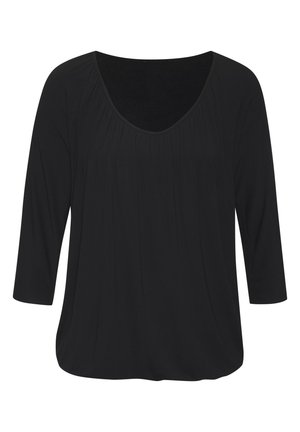 3/4 ARM - Top s dlhým rukávom - schwarz