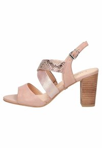 Caprice Páskové sandály  - light pink